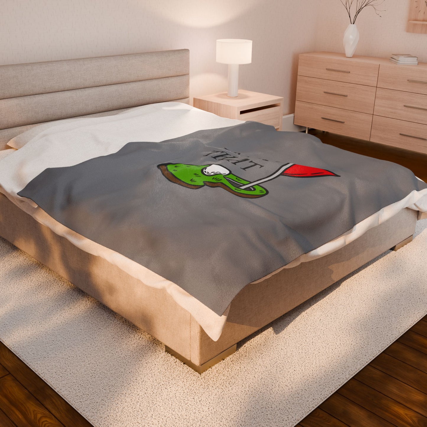 Tap That Golf Plush Blanket