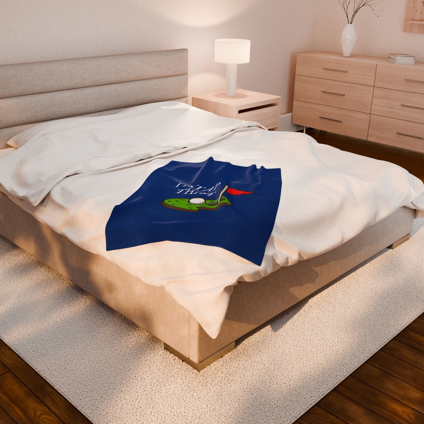 Tap That Golf Plush Blanket