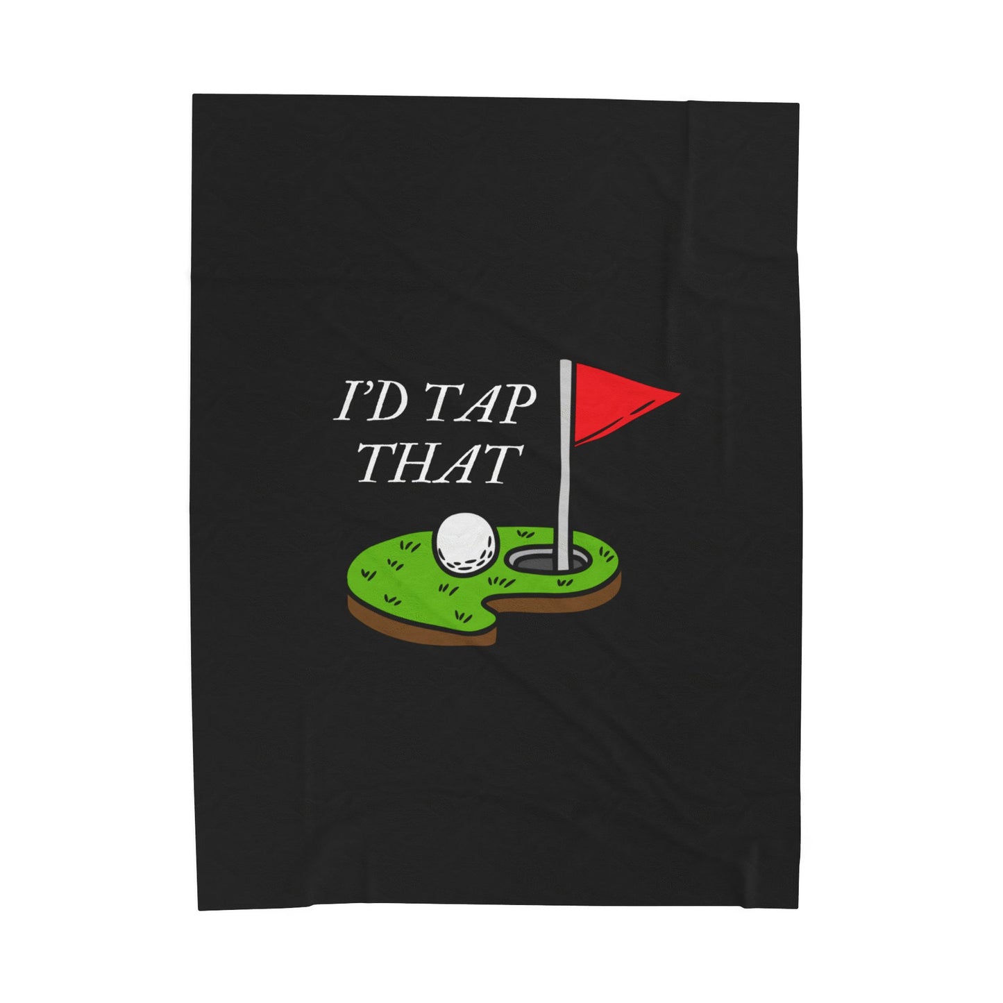 Tap That Golf Plush Blanket