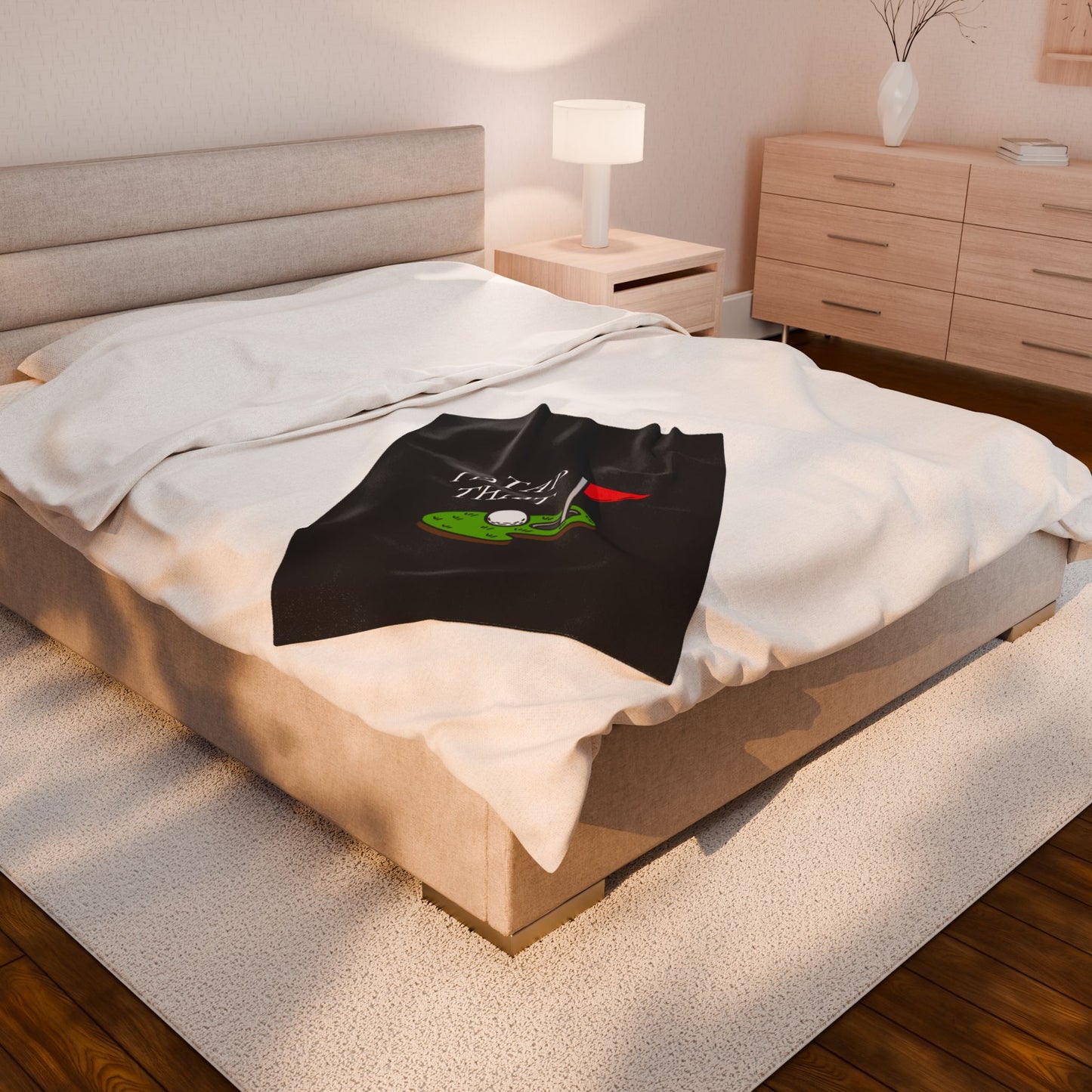 Tap That Golf Plush Blanket