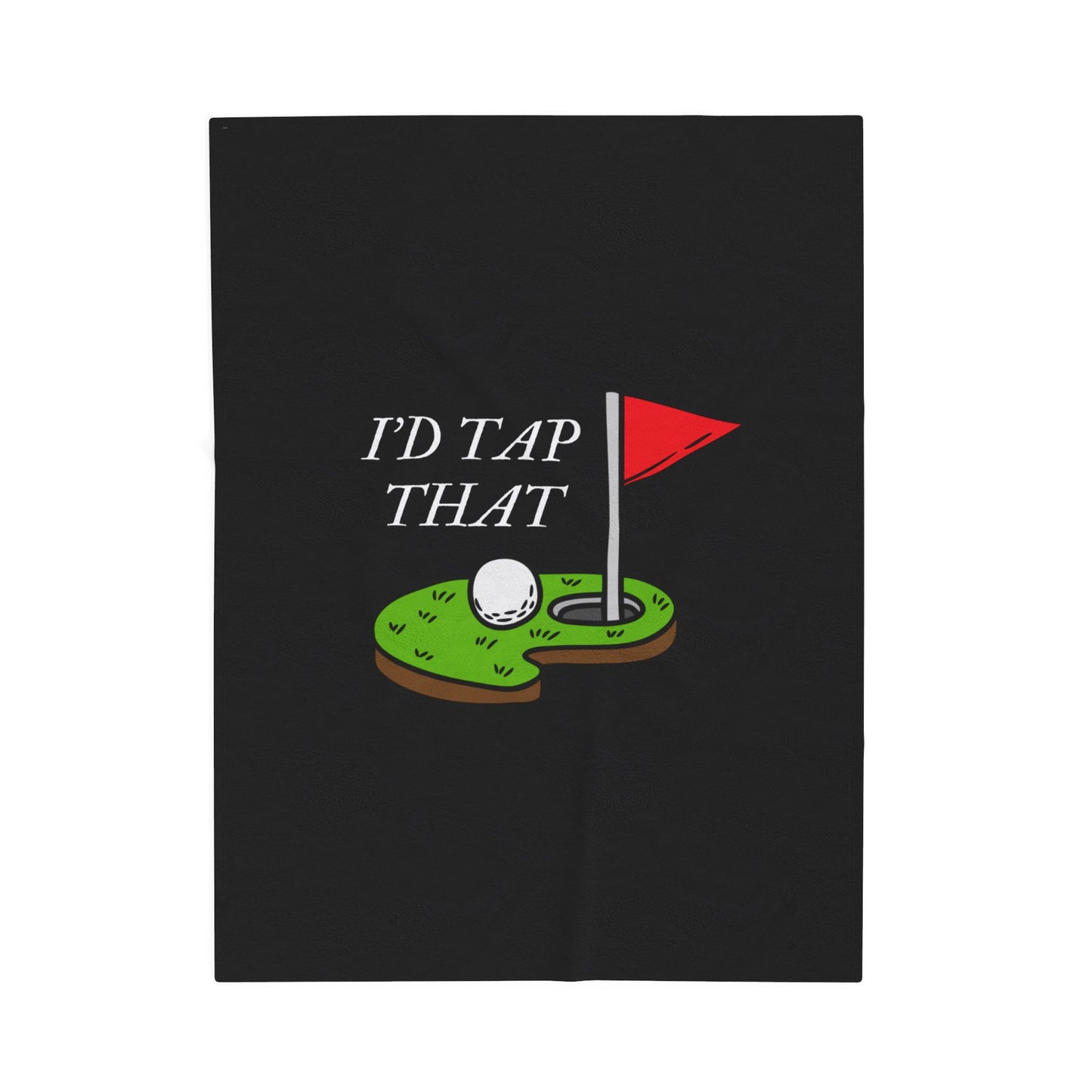 Tap That Golf Plush Blanket