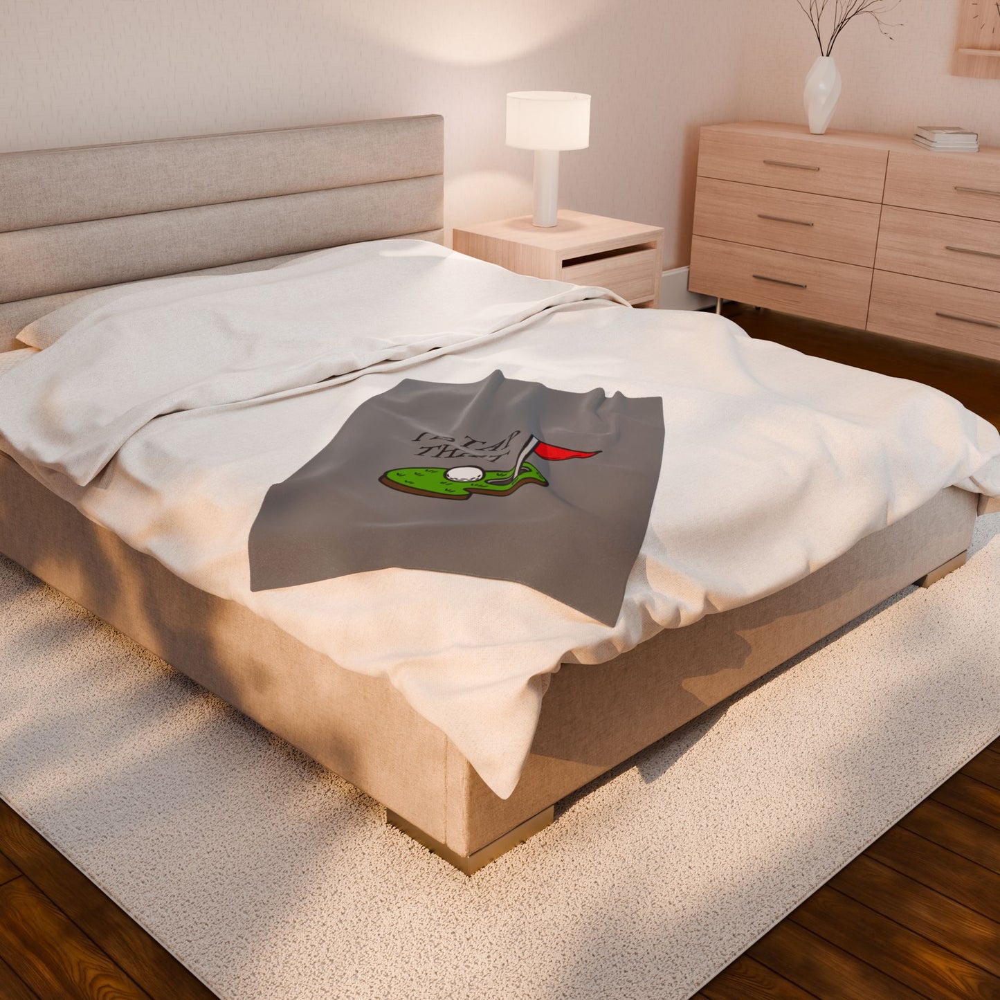 Tap That Golf Plush Blanket