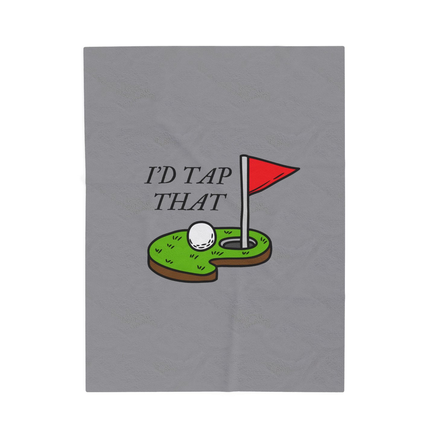 Tap That Golf Plush Blanket