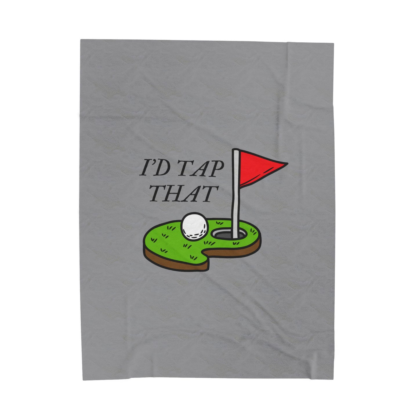 Tap That Golf Plush Blanket
