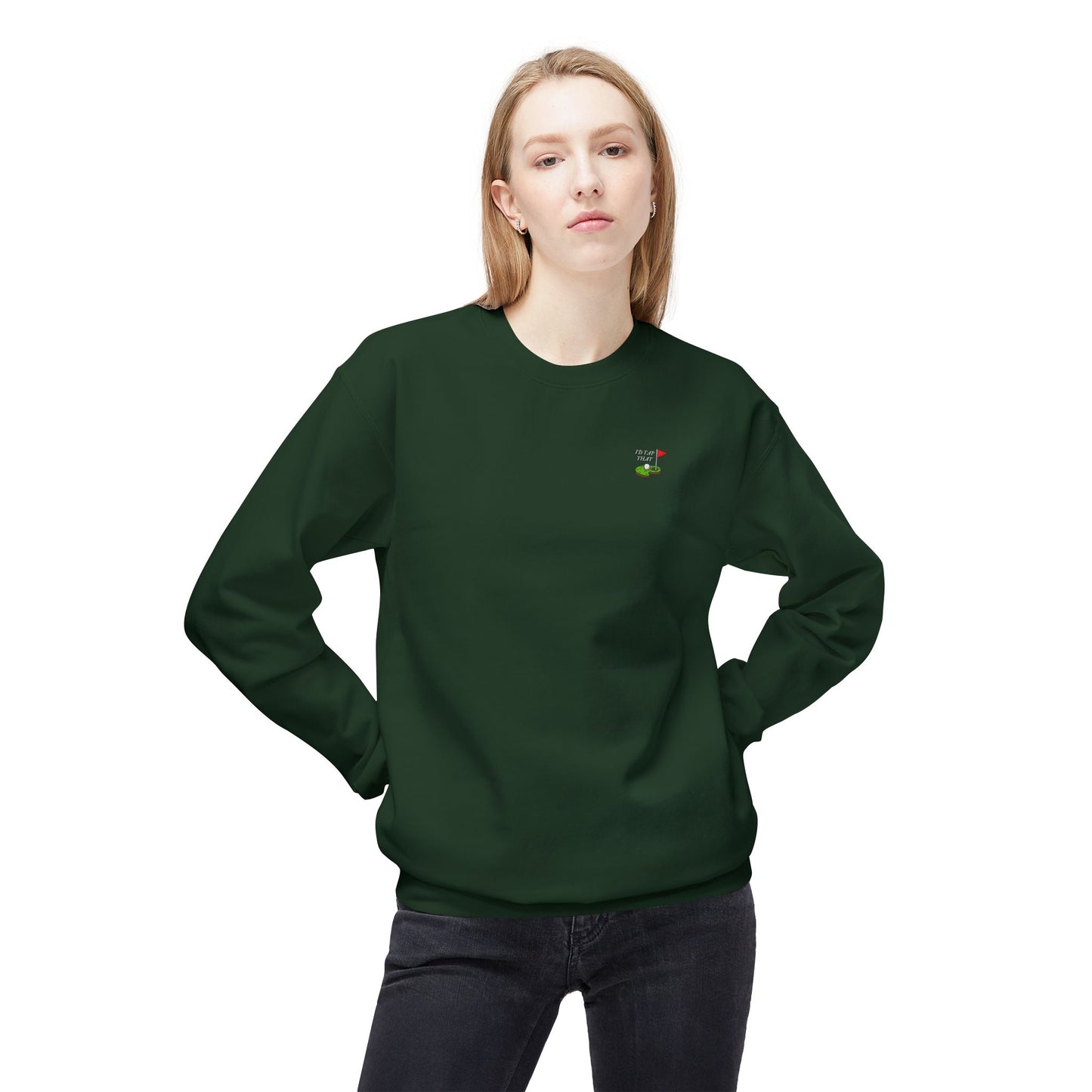 Tap That Golf Fleece Crewneck Sweatshirt
