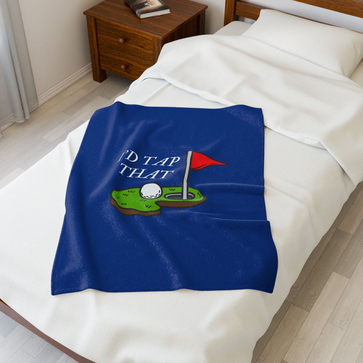 Tap That Golf Plush Blanket