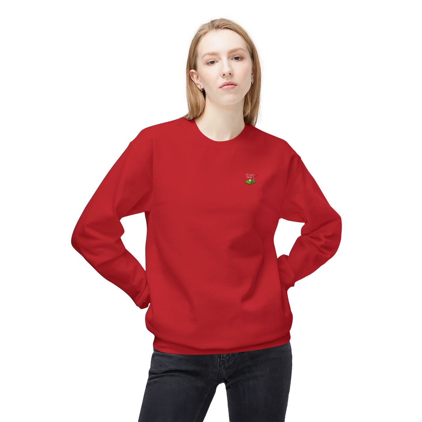 Tap That Golf Fleece Crewneck Sweatshirt