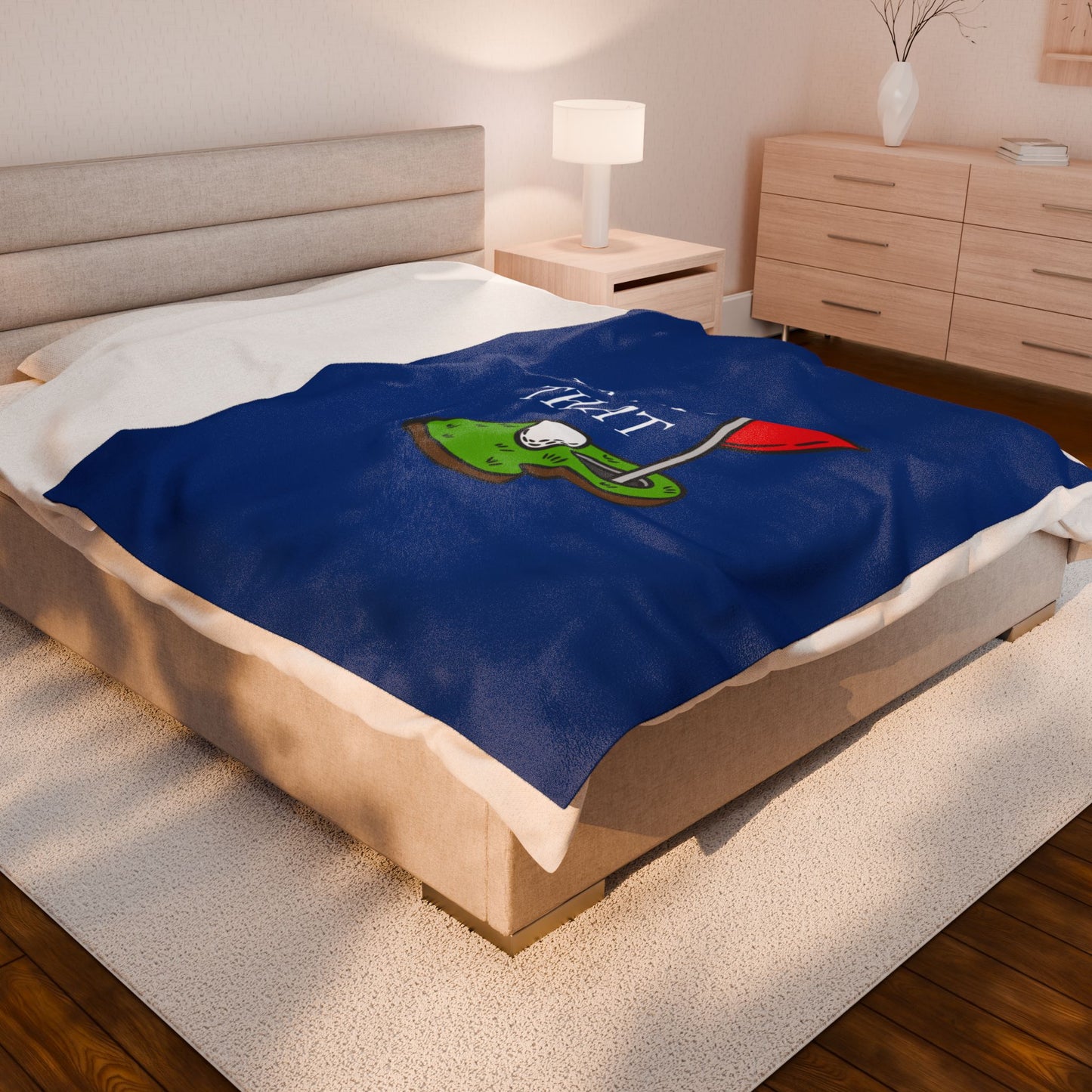 Tap That Golf Plush Blanket