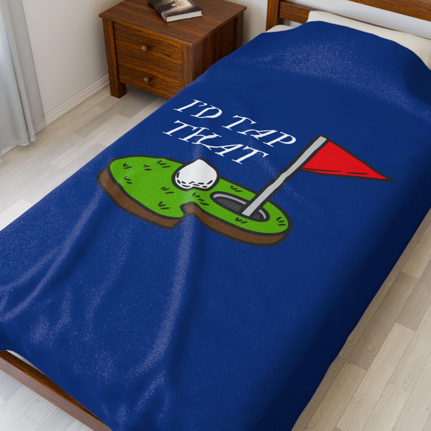 Tap That Golf Plush Blanket