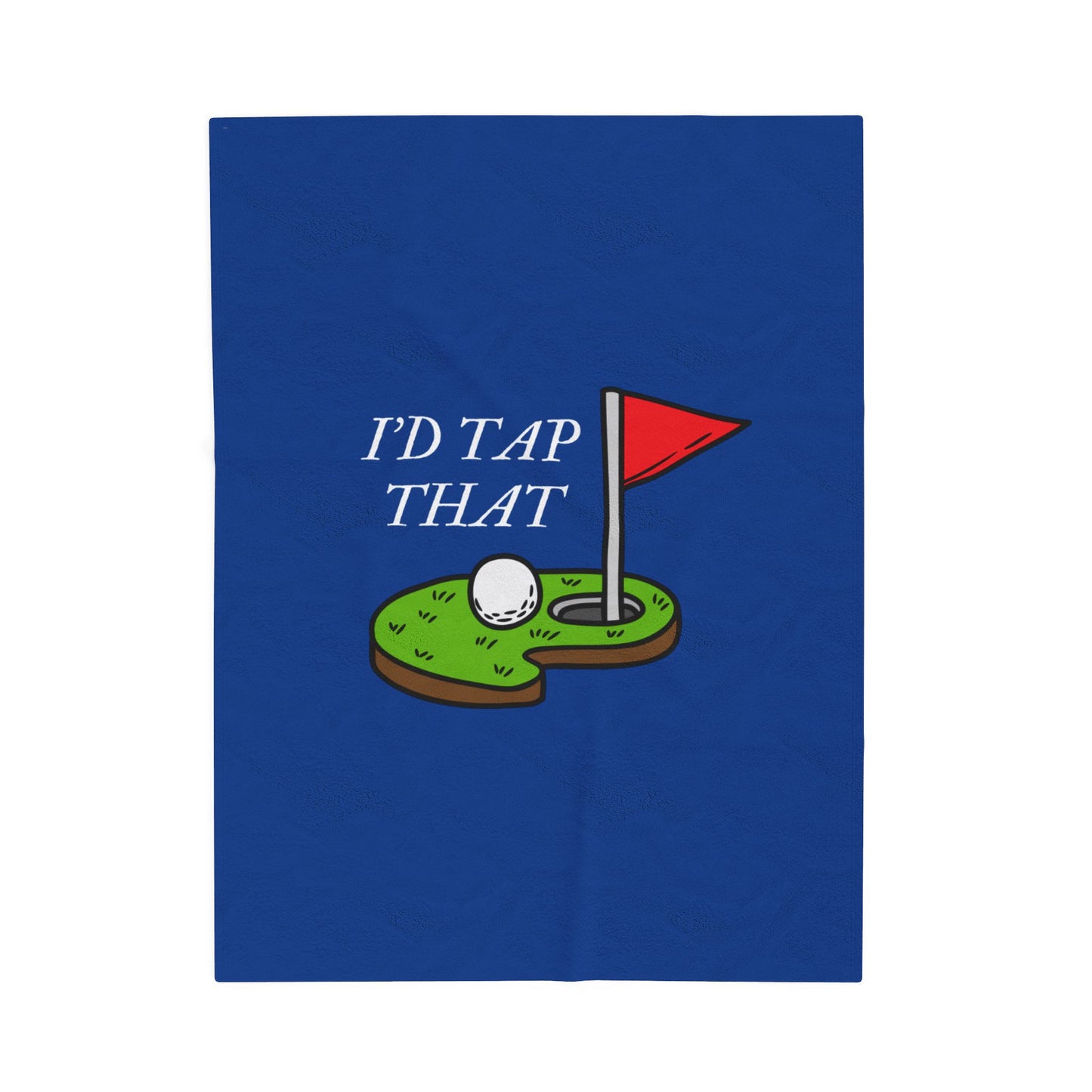 Tap That Golf Plush Blanket