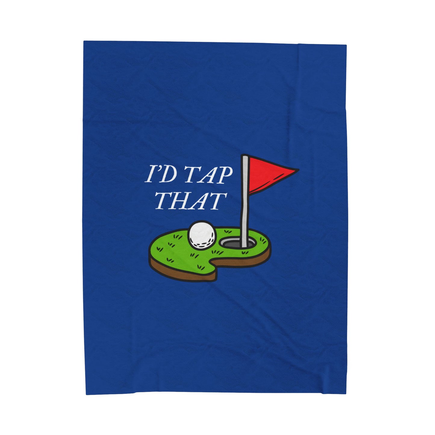 Tap That Golf Plush Blanket