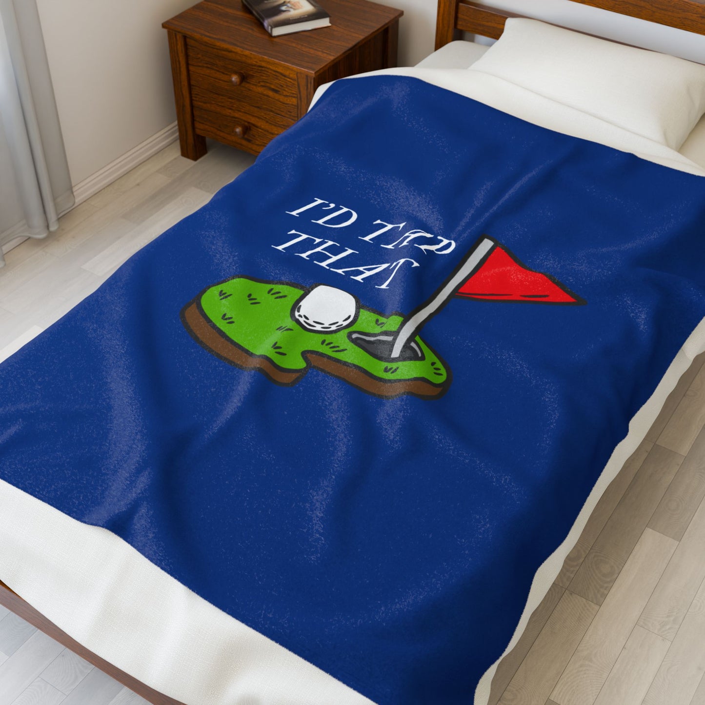 Tap That Golf Plush Blanket