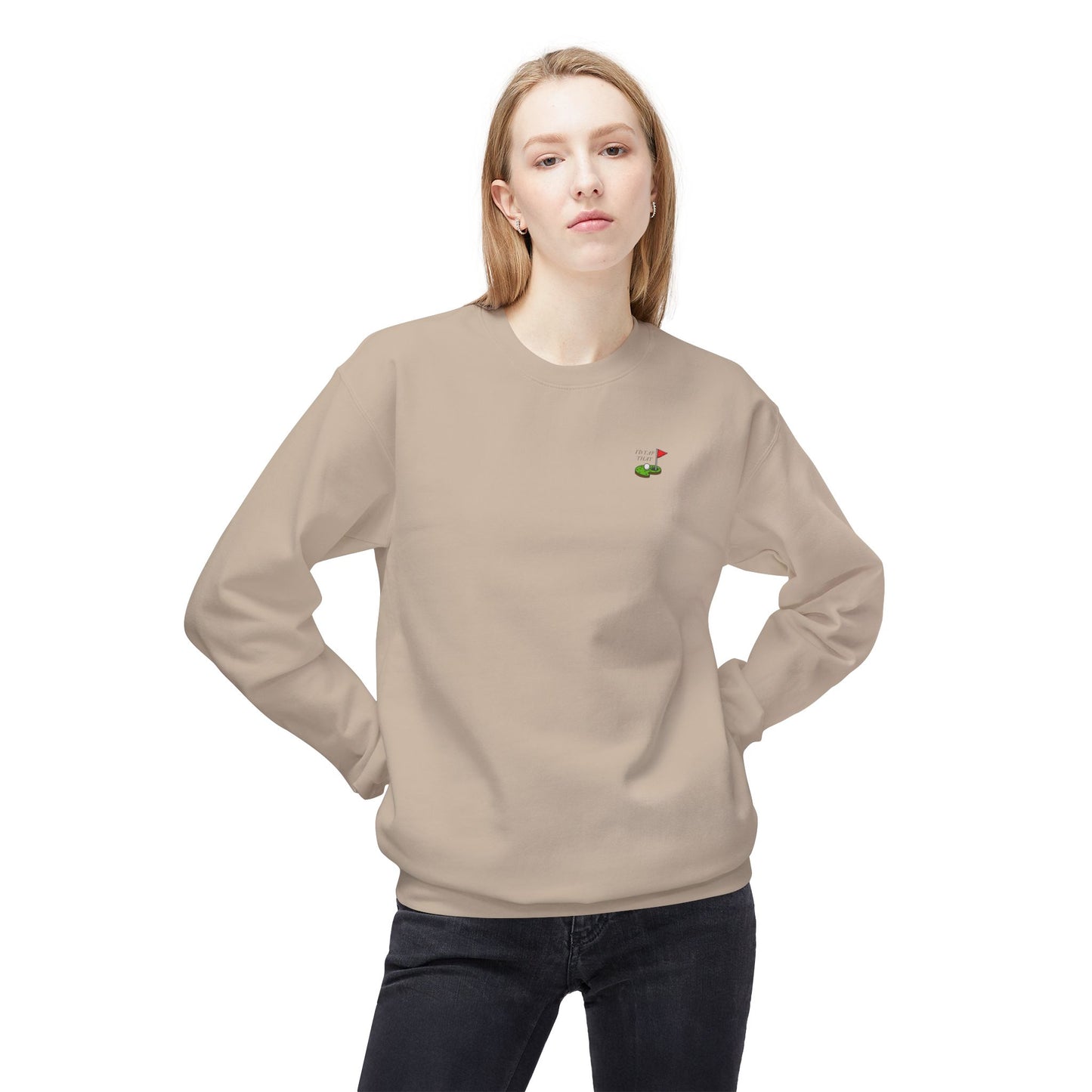 Tap That Golf Fleece Crewneck Sweatshirt