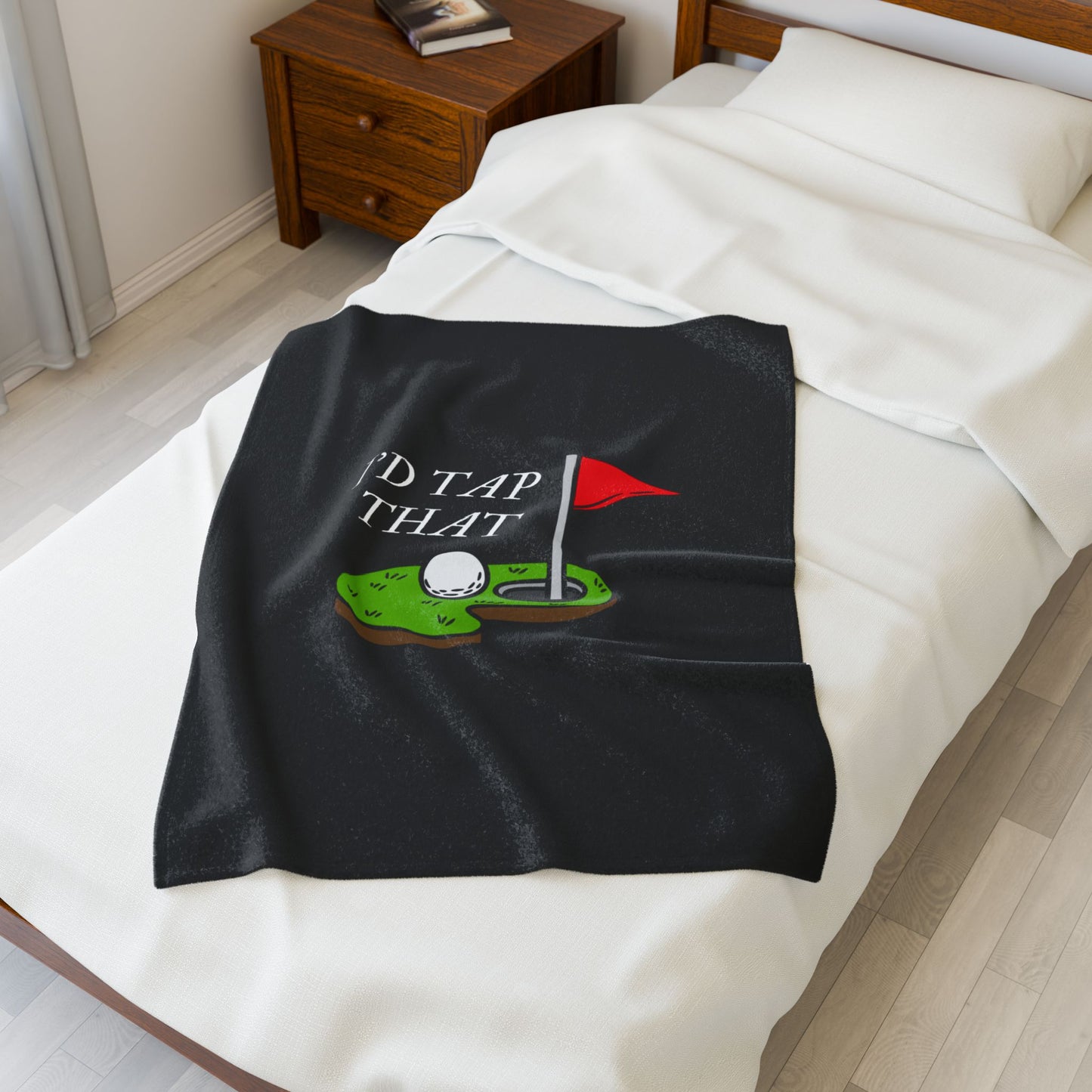 Tap That Golf Plush Blanket