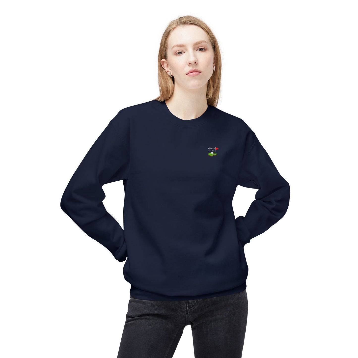Tap That Golf Fleece Crewneck Sweatshirt